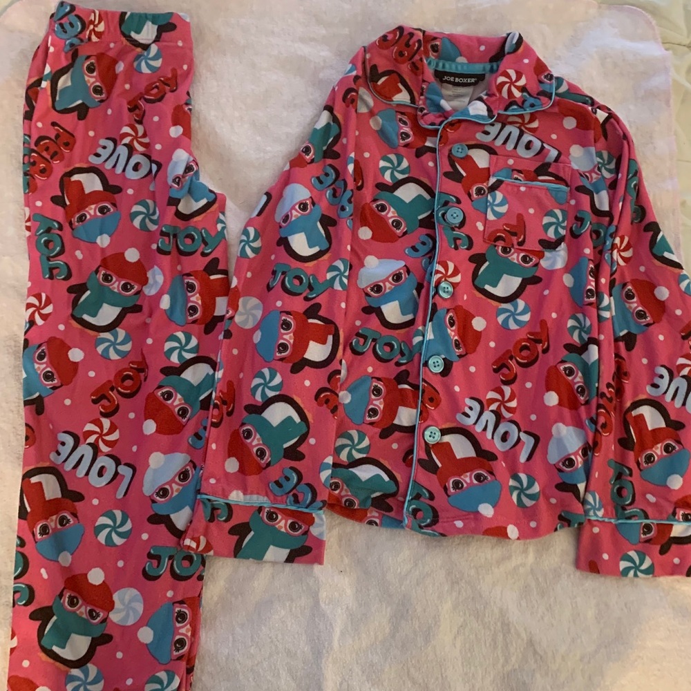 Girls Joe Boxer PJ Set